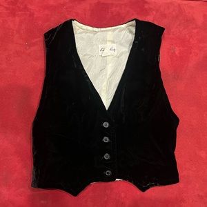 Women’s Velvet Vest - Size Small